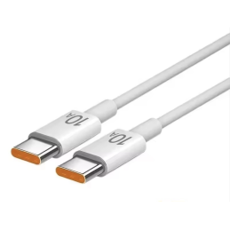 Kabel USB-C USB-C 1,2m 100W bílý
